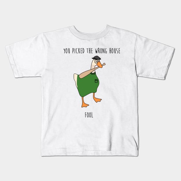 Big Smoke Goose Kids T-Shirt by Mortensen